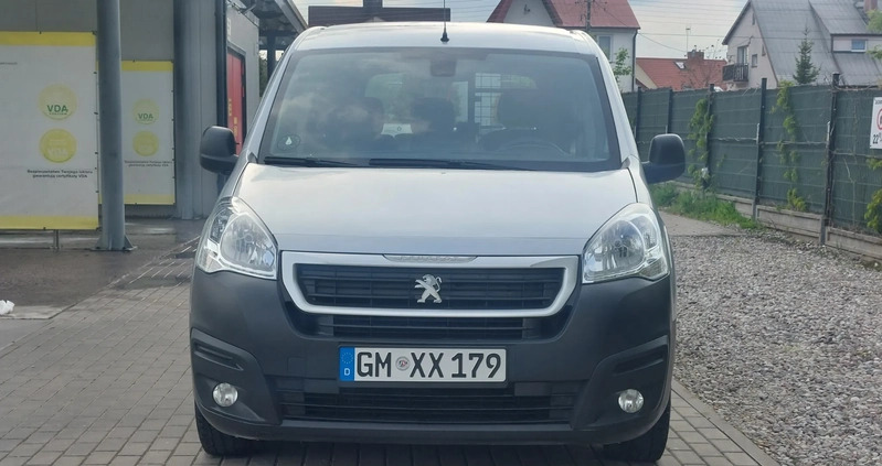 Peugeot Partner cena 34500 przebieg: 162000, rok produkcji 2017 z Augustów małe 211
